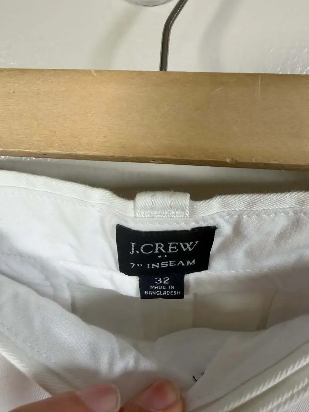J. Crew Flex Chino Shorts Mens Size 32 White 7